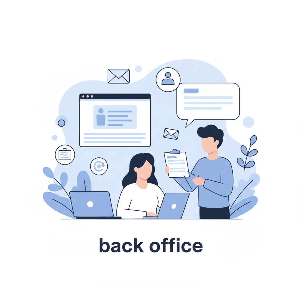 Backoffice mahdollistaa ammatilaisen ja ammattimaisen toiminnan kasvun